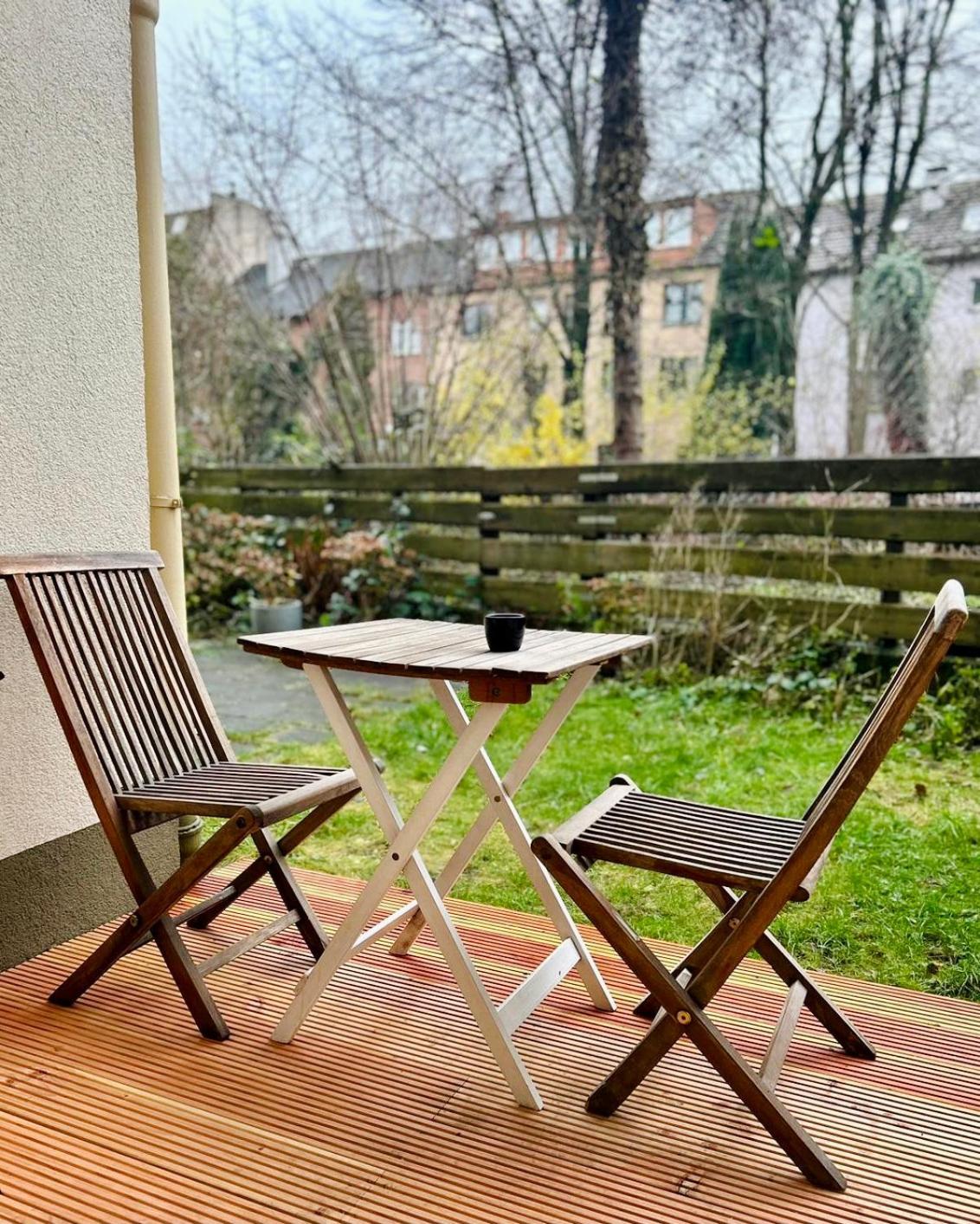 Feelslikehome - Stylische Und Zentrale Altbauwohnung Mit Terrasse&Garten 波鸿 外观 照片