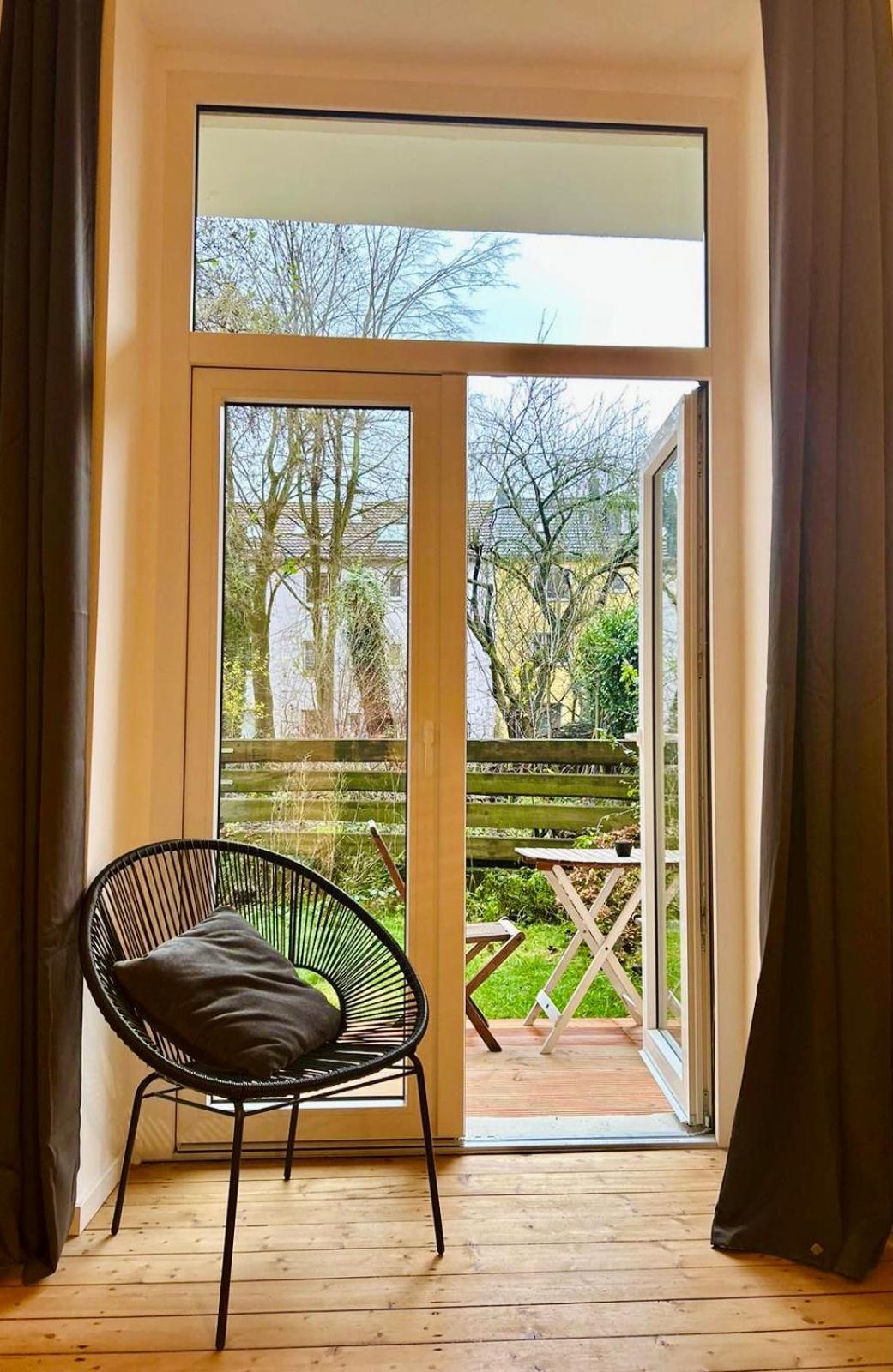 Feelslikehome - Stylische Und Zentrale Altbauwohnung Mit Terrasse&Garten 波鸿 外观 照片